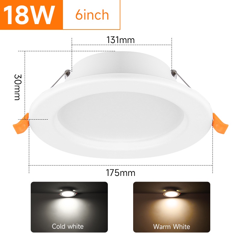 Canmeijia Ultra-Thin Downlight, High Brightness, Eye Care