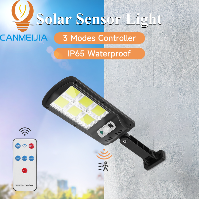 CANMEIJIA Solar Street Light, remote control