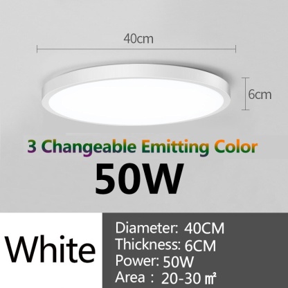 CANMEIJIA Modern Led Ceiling Lights  Ultrathin creative,broader emitting 