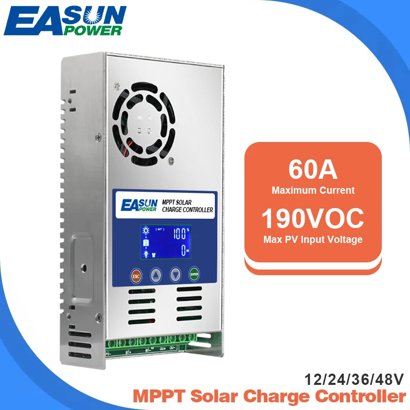 Easun Power 60a Mppt Solar Charger Controller And Solar Panel Solar Ch Easun Power Official Store Easun Power 60a Mppt Solar Charger Controller And Solar Panel Solar Ch Easun Power Official Store