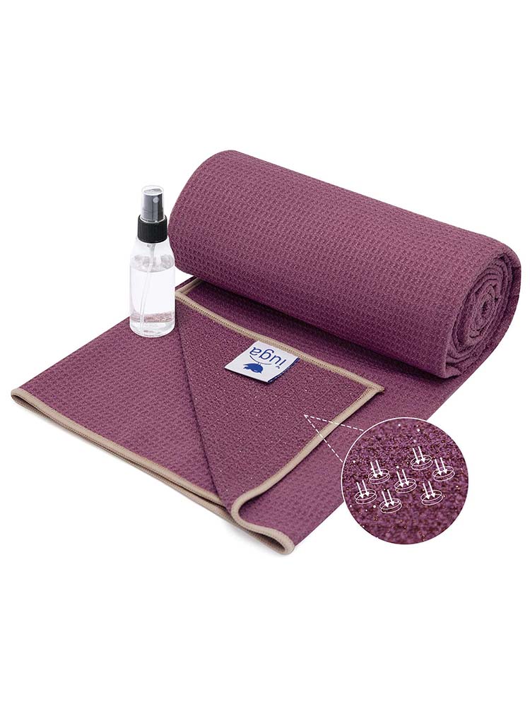 IUGA Nonslip Soft Yoga Mat Towel