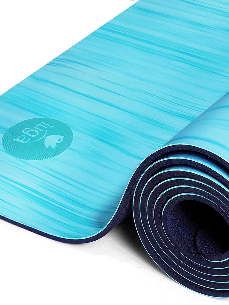 IUGA Pro Non Slip Yoga Mat, Unbeatable Non Slip Performance, Eco Friendly and SGS Certified Material for Hot Yoga, Odorless Lightweight and Extra Large Size, Free Carry Strap