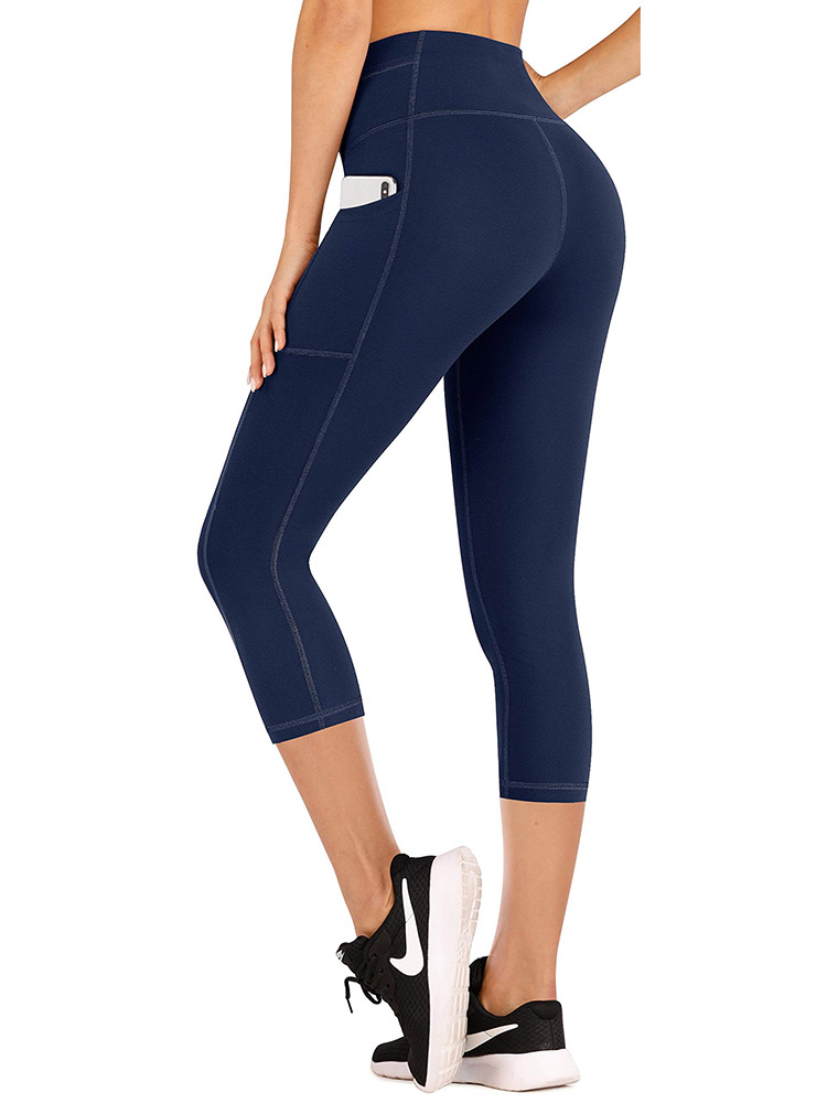 [7872]IUGA Leggings with Pockets for Women High Waist Yoga Pants for Women 
