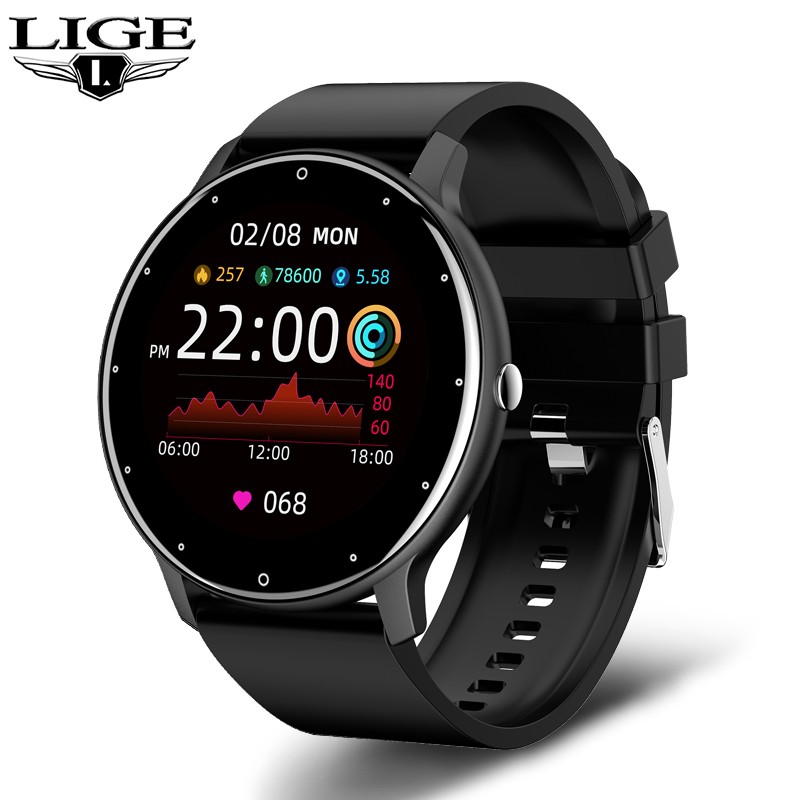 Modern smart watch with many functions and applications