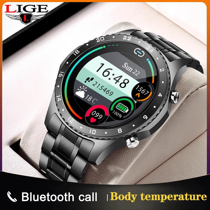 LIGE IP67 Waterproof Fitness Tracker Smart Watches LIGE Smart Watch