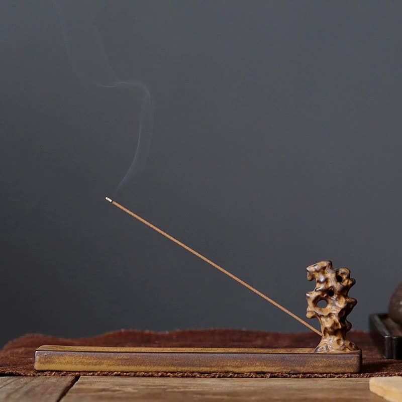 “Taihu Lake Stone” - Ceramic Incense Burner/Holder-TeaTsy Official Website