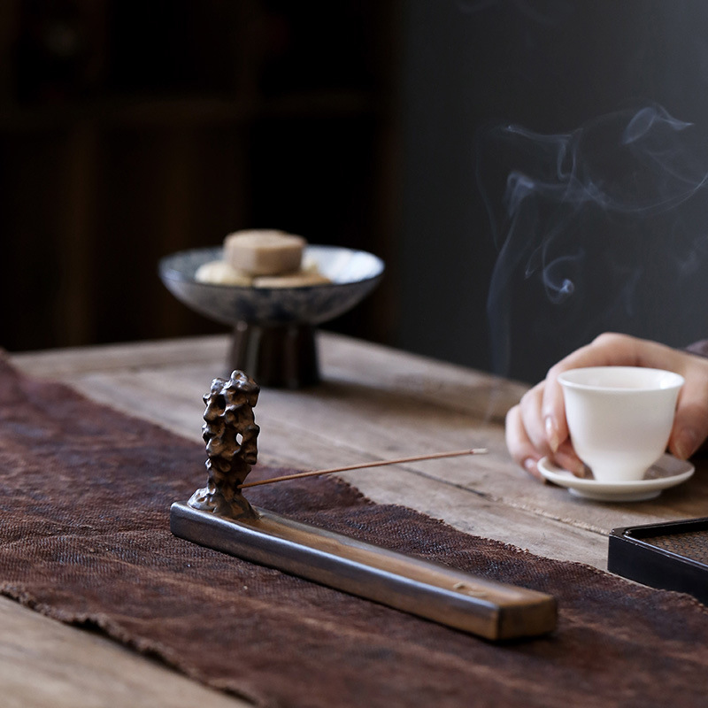 “Taihu Lake Stone” - Ceramic Incense Burner/Holder-TeaTsy Official Website