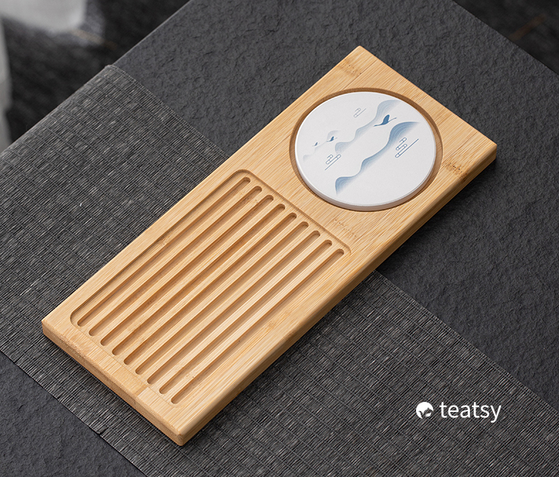 [SALE]"Untitled" Handmade Japanese Style White/Black Porcelain Gift Teaset-TeaTsy Official Website