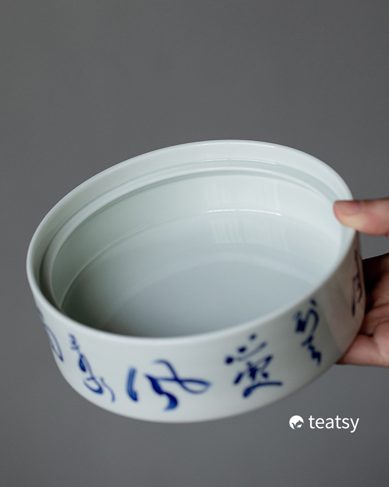 [SALE]“Bamboo Shadow” Pot Holder/Tea Tray with Tin Cover-TeaTsy Official Website