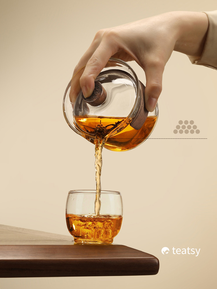 "Nostalgia" - Antique Style High-borosilicate Glass Tea Set-TeaTsy Official Website