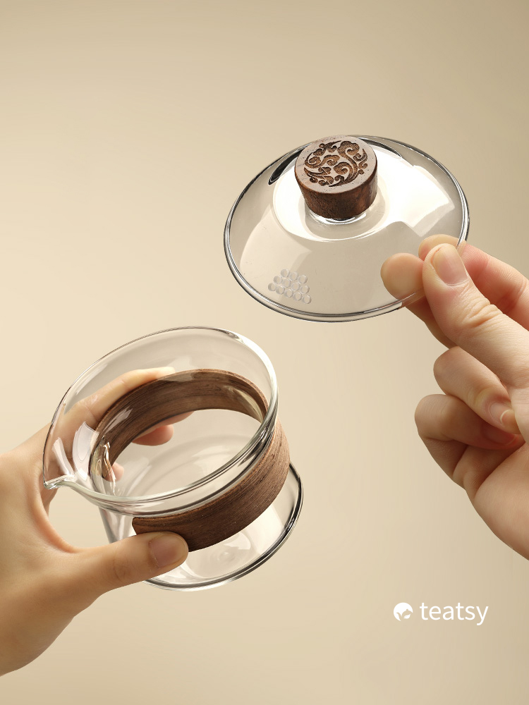 "Nostalgia" - Antique Style High-borosilicate Glass Tea Set-TeaTsy Official Website