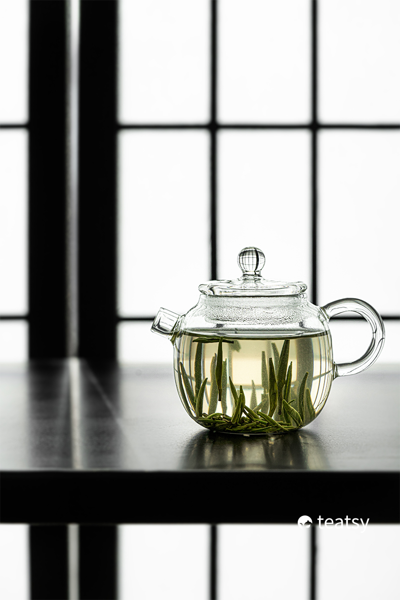 [SALE]Serendipity - High-grade Borosilicate Heat-Resistant Glass Mini  Teapot (120ml)