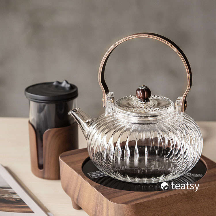 Explosion-proof High Borosilicate Glass Boiling Tea Pottea Steamerelectric  Pottery Stovethickened Beam Boiling Kettlemother's Day Gift 
