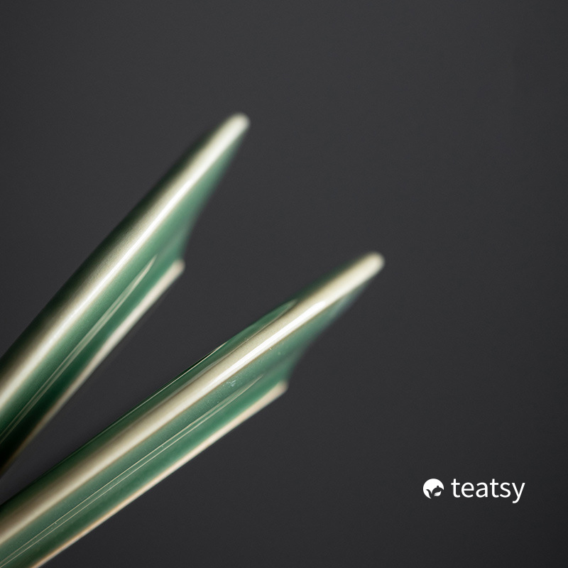 "Lotus" - Antique Style Yue Kiln Celadon Tea Saucer-TeaTsy Official Website