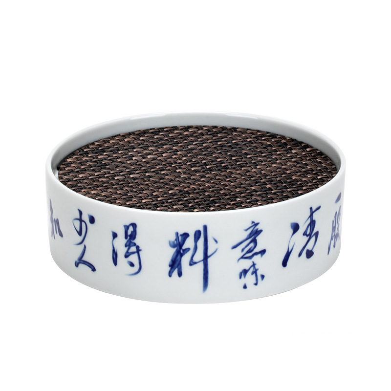 [SALE]“Bamboo Shadow” Pot Holder/Tea Tray with Tin Cover-TeaTsy Official Website