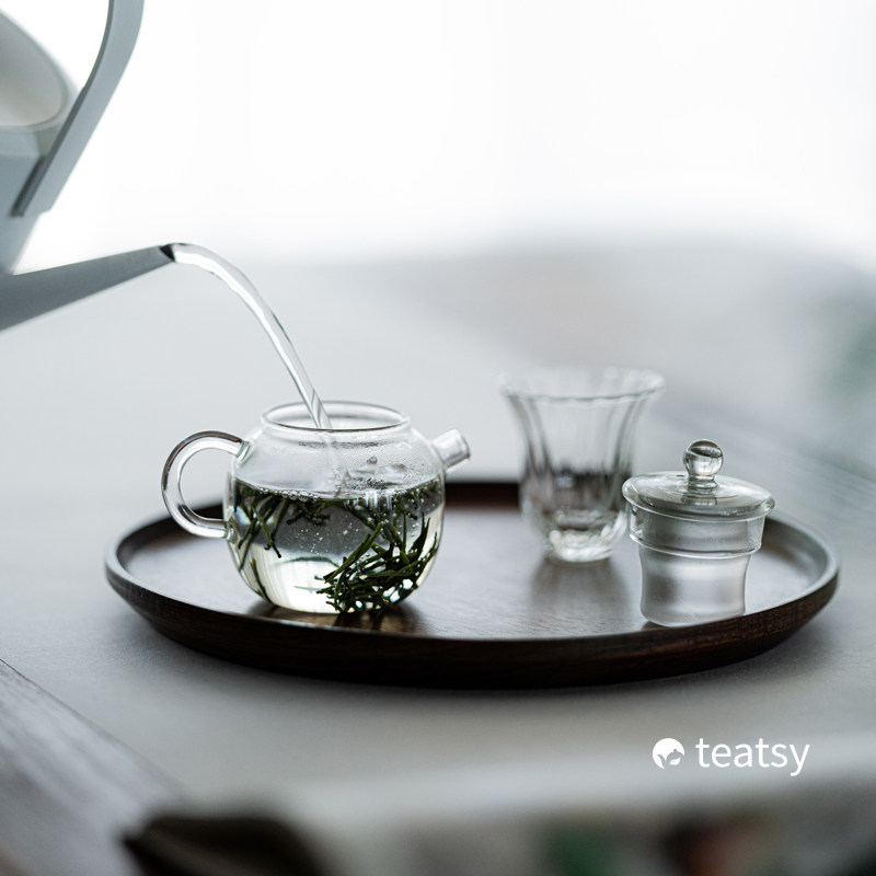 [SALE]Serendipity - High-grade Borosilicate Heat-Resistant Glass Mini  Teapot (120ml)