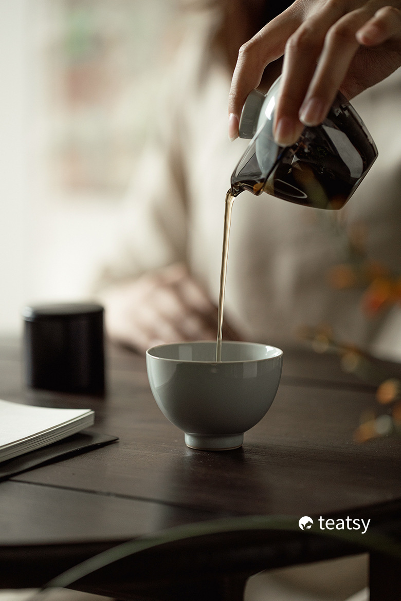 [Buy 1 Get 1 Free]Handmade Yue Kiln Easy Brew Gaiwan with Protective Case-TeaTsy Official Website