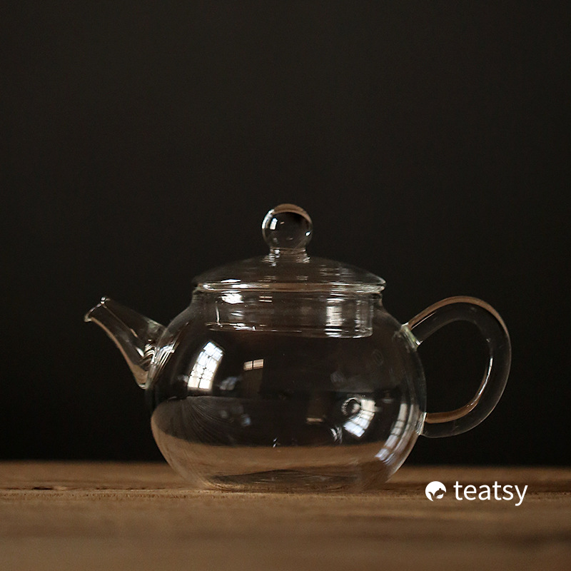 "Mist" - High-borosilicate Heat Resistant Glass Xishi Style Teapot-TeaTsy Official Website