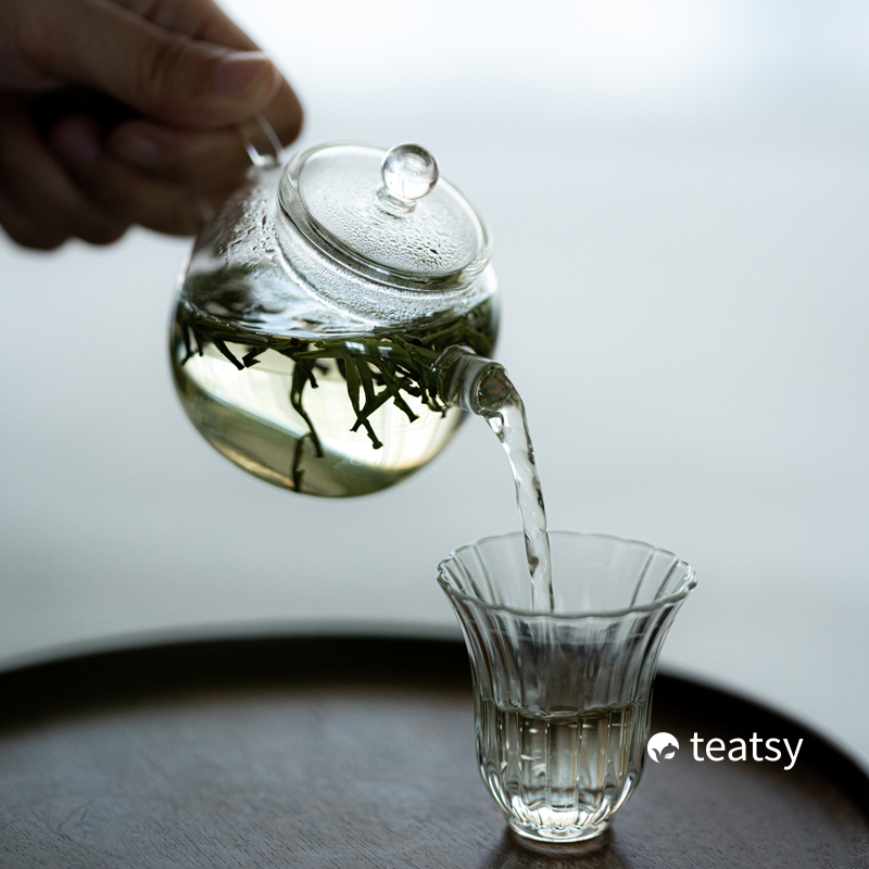 [SALE]Serendipity - High-grade Borosilicate Heat-Resistant Glass Mini  Teapot (120ml)