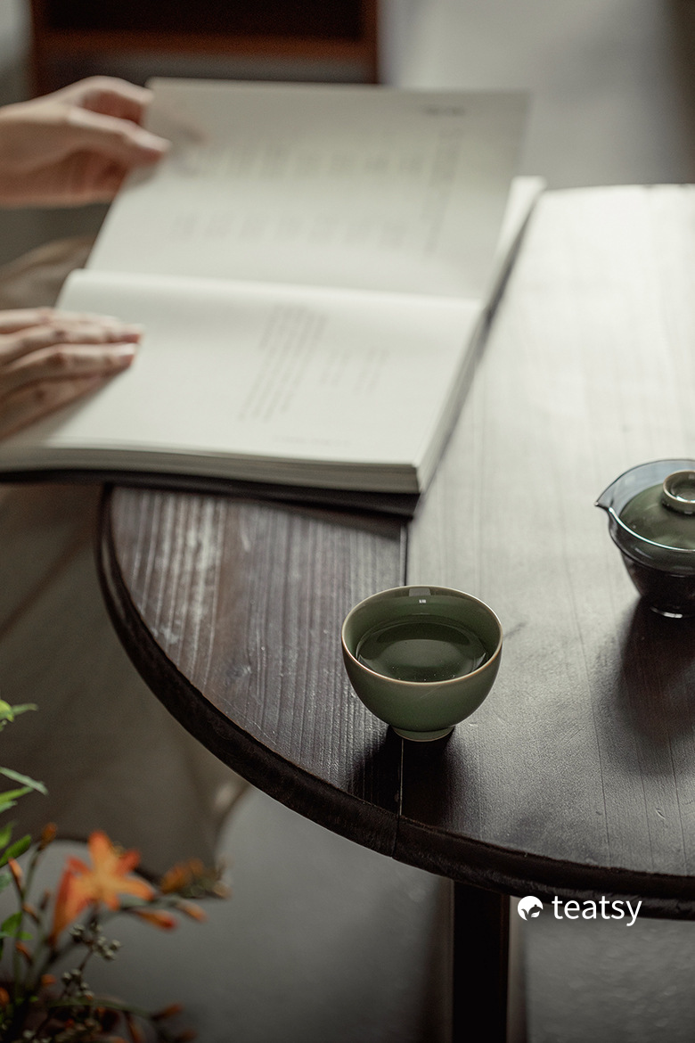 [Buy 1 Get 1 Free]Handmade Yue Kiln Easy Brew Gaiwan with Protective Case-TeaTsy Official Website