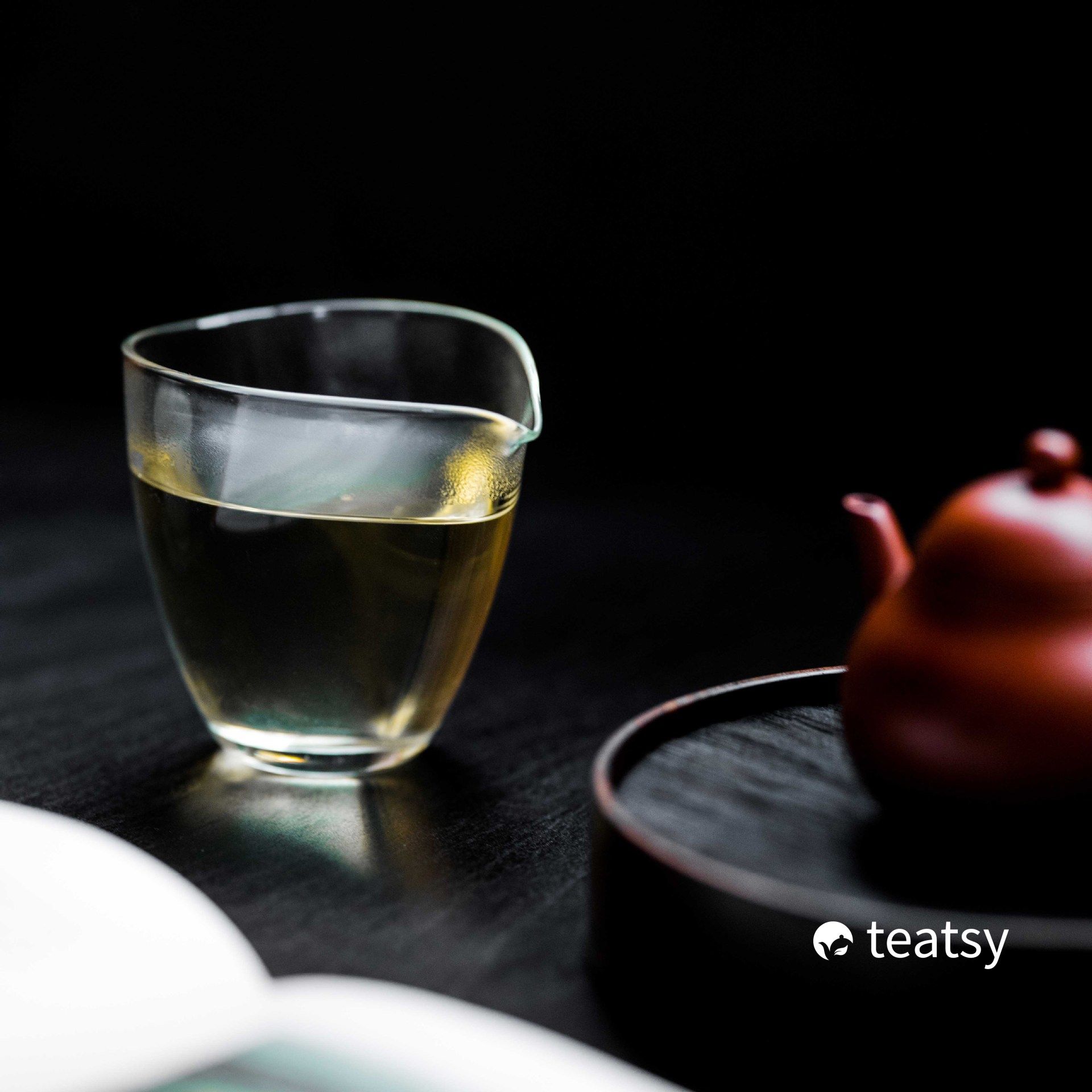 [SALE]“Water Drop” - Heat-Resistant Glass Pitcher/Gong Dao Bei-TeaTsy Official Website