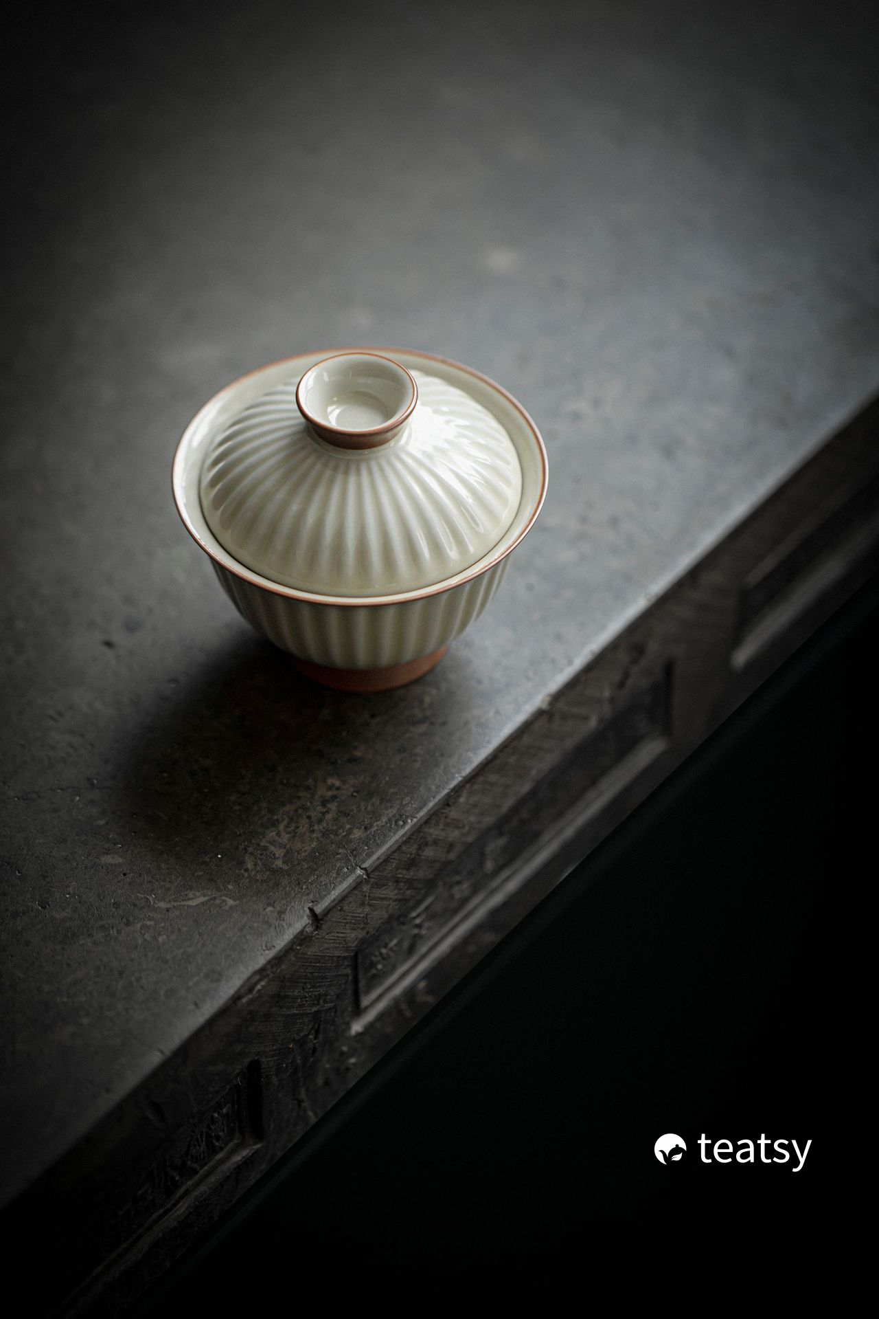[SALE]“Chrysanthemum” - Handmade Mihe Glaze Gaiwan (100ml)-TeaTsy Official Website