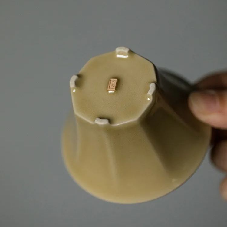 "Wealth Comes From All Sides” Antique Style Ding Kiln Tea Cup-TeaTsy Official Website