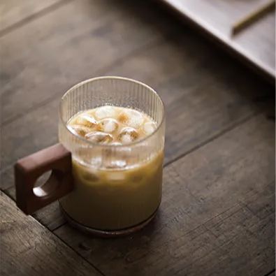 "Ocean Wave" - High-grade Borosilicate Heat-Resistant Glass Tea Cup (280ml)-TeaTsy Official Website