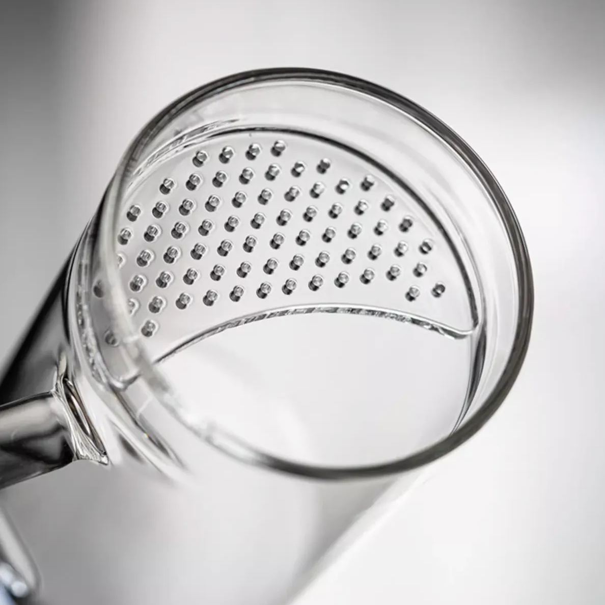 "Crescent" - High-grade Borosilicate Heat-Resistant Glass Tea Mug with Filter-TeaTsy Official Website