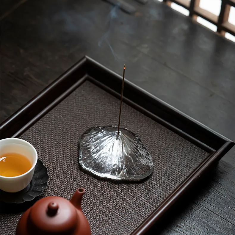 [Winter SALE]"Fuji Mountain" - High Borosilicate Glass Incense Holder-TeaTsy Official Website