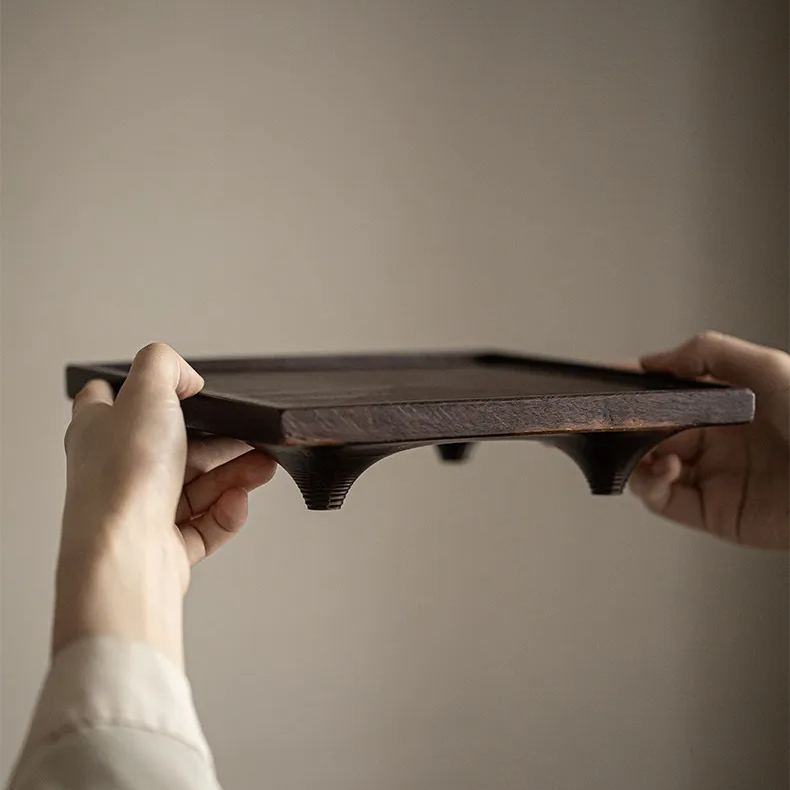 "Growth Ring" - Handmade Walnut Wood Tea Tray-TeaTsy Official Website