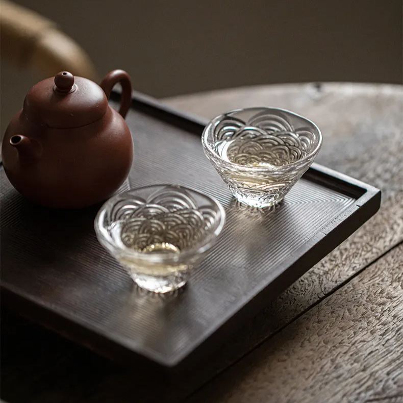 "Growth Ring" - Handmade Walnut Wood Tea Tray-TeaTsy Official Website