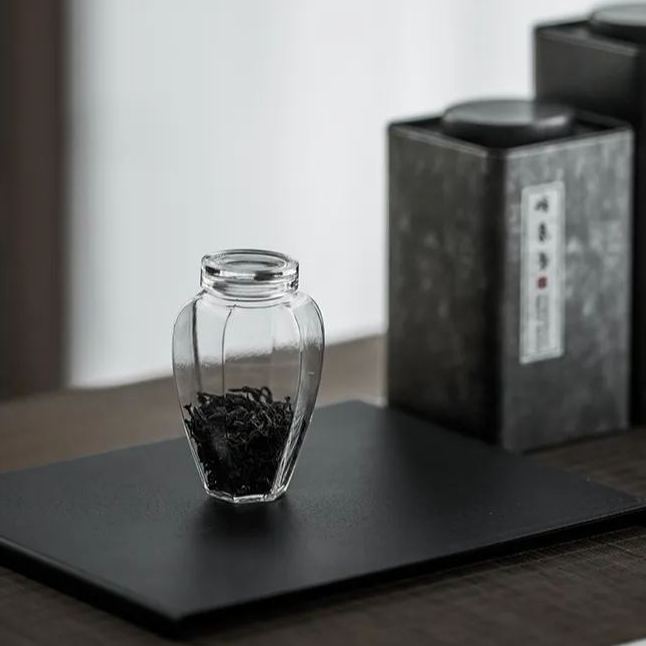 [Winter SALE]"Untitled" - High-grade Borosilicate Glass Tea Canister-TeaTsy Official Website