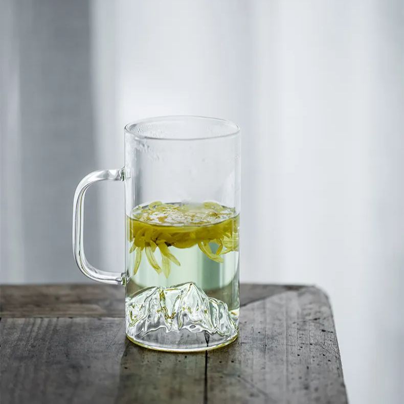 Alpine - High-grade Borosilicate Heat-Resistant Glass Tea Mug