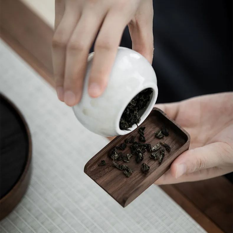 [Gift Season FLASH Deal]"Wood Talk" - Handmade Solid Ebonized Wood Tea Spoon/Cha Ze-TeaTsy Official Website