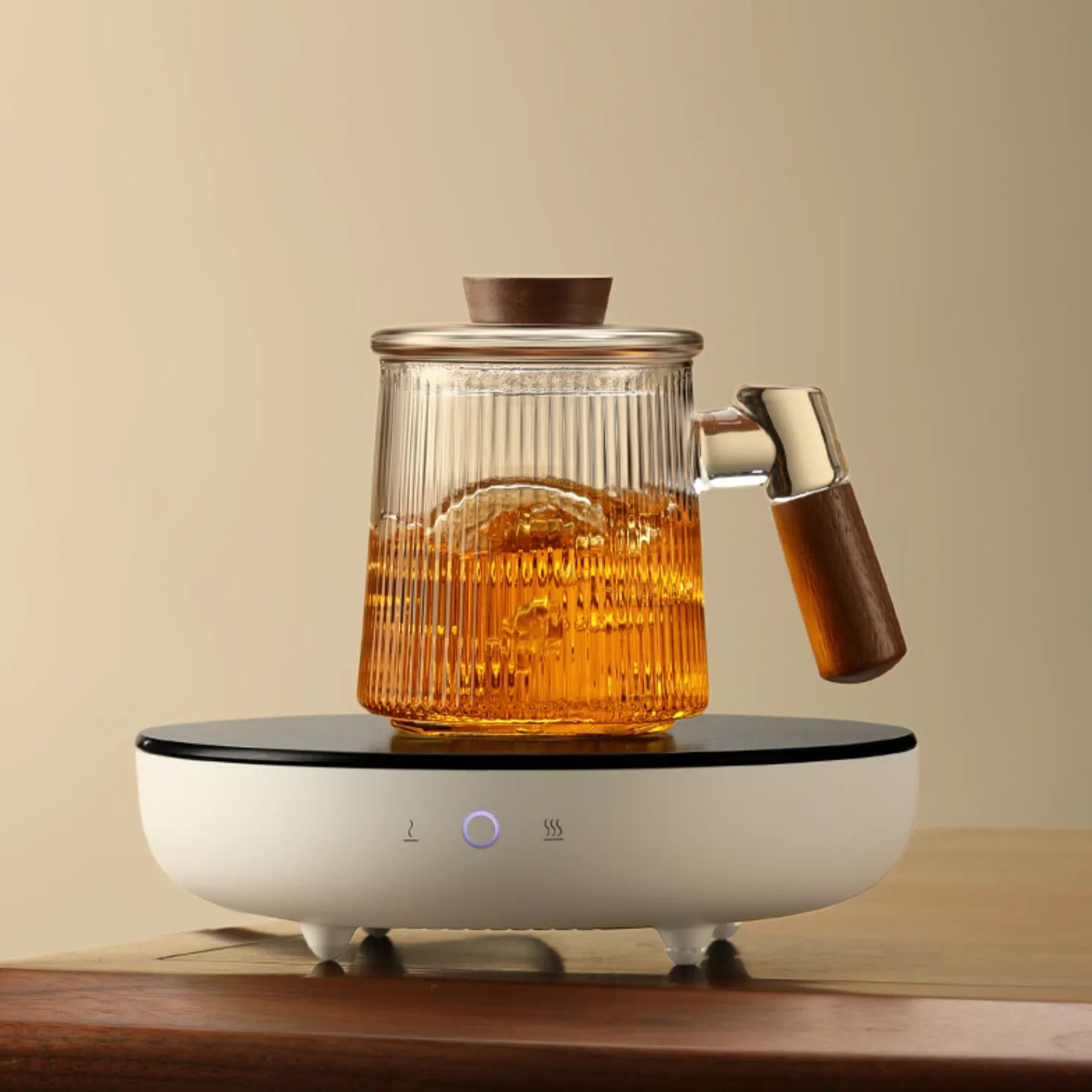 Glass Infuser Mug, Tea Infuser Mug, Glass Tea Maker, Glass Tea Cup
