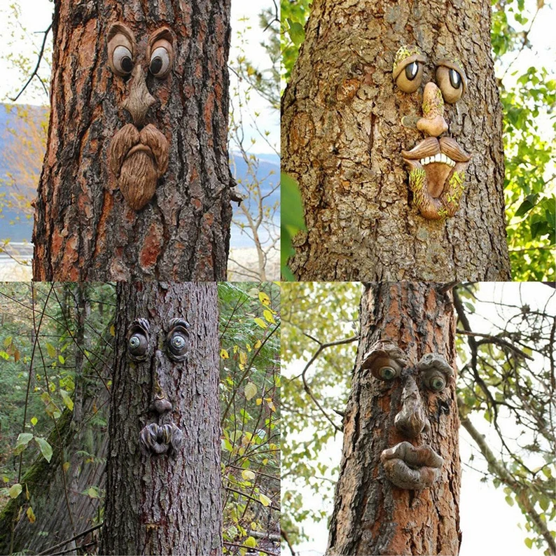 Funny Tree Faces