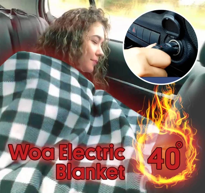 Woa Car Heating Blanket-healthywear