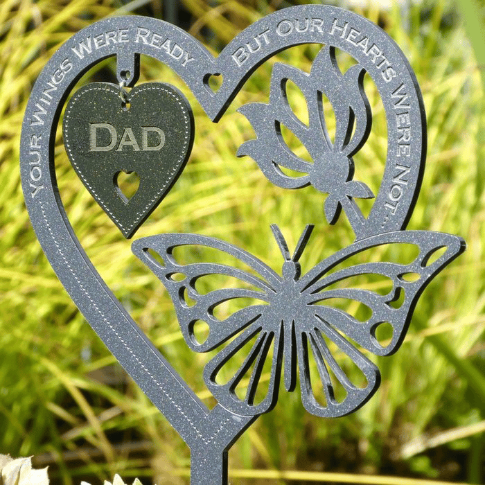 49% OFF🔥 - Memorial Gift Butterfly Ornament-Garden Memorial Plaque