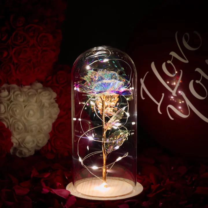 Enchanted Sparkly Rose