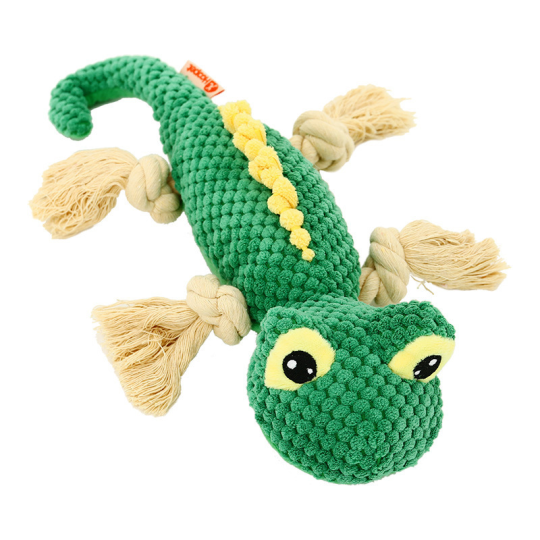 RobustLizard™ Immortal Squeaker Plush Toy For Aggressive Chewers