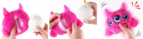 How to use interactive dog toy Crazy-monster