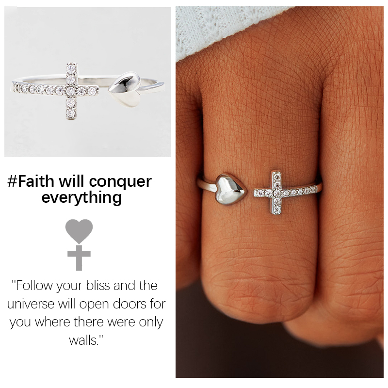 Faith Will Conquer Everything Ring