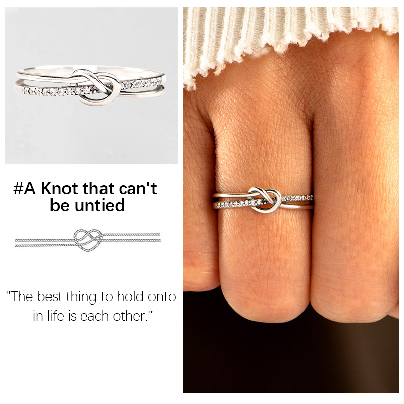A Knot That Can't Be Untied Ring