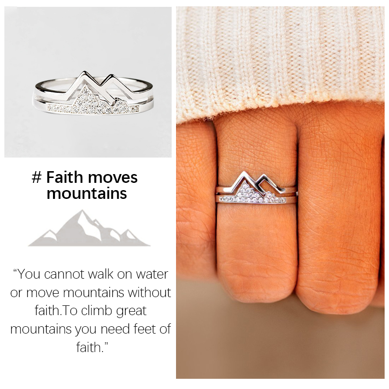 Faith Moves Mountains Ring