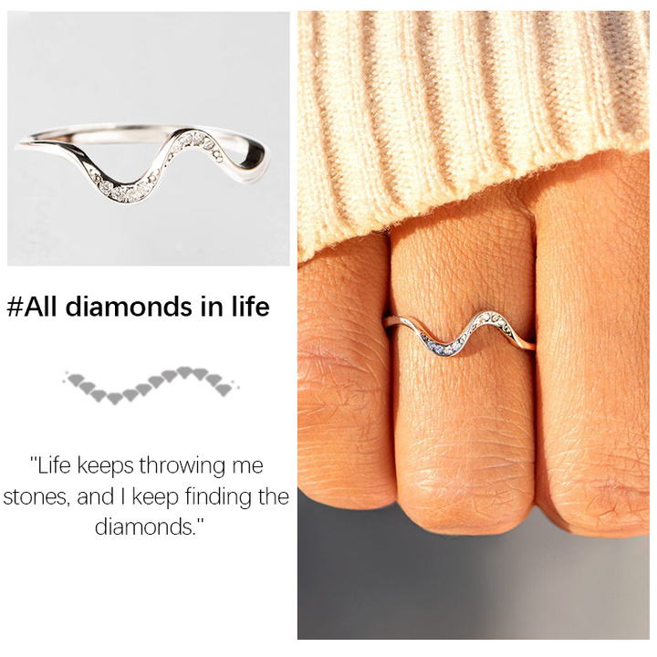 All Diamonds In Life Ring