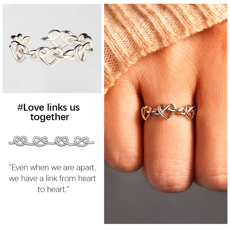 Love Links Us Together Ring