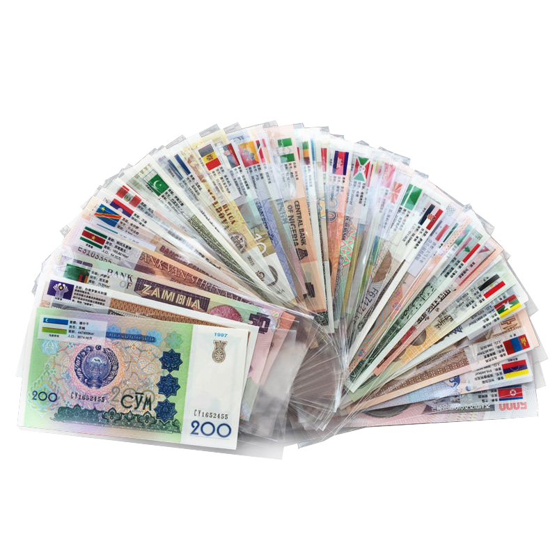 🔥 World Currency Collection – 52 Uncirculated Banknotes from 28 Countries🔥