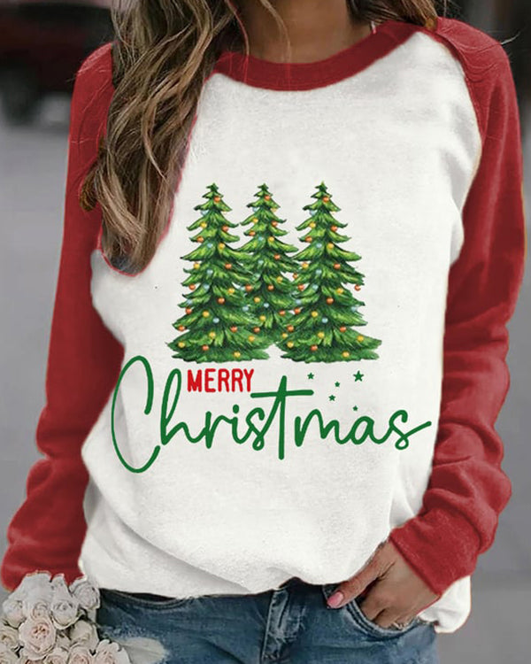 Moveposition™ Christmas Tree Long Sleeve Sweatshirt-Move Position