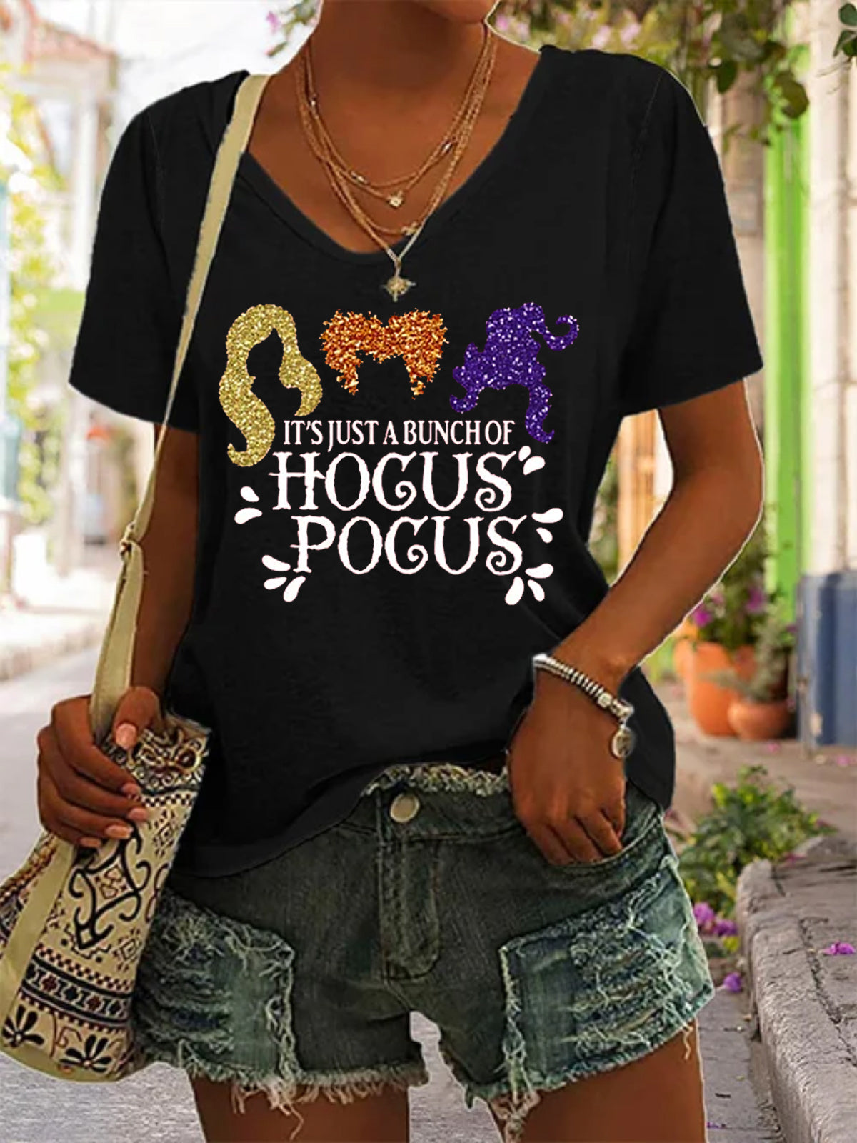 It's Just A Bunch Of Hocus Pocus T-Shirt-Move Position